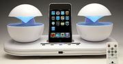 Futurystyczne głośniki dla iPoda