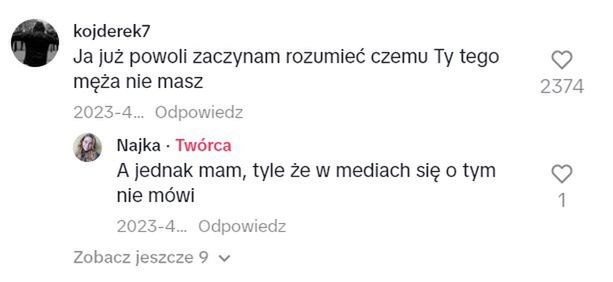 Majka w kwietniu 2023 r. twierdziła, że ma męża