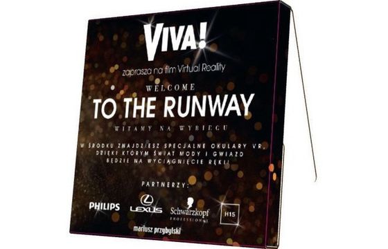 "Viva!" z okularami VR do obejrzenia filmu "Welcome to the runway"