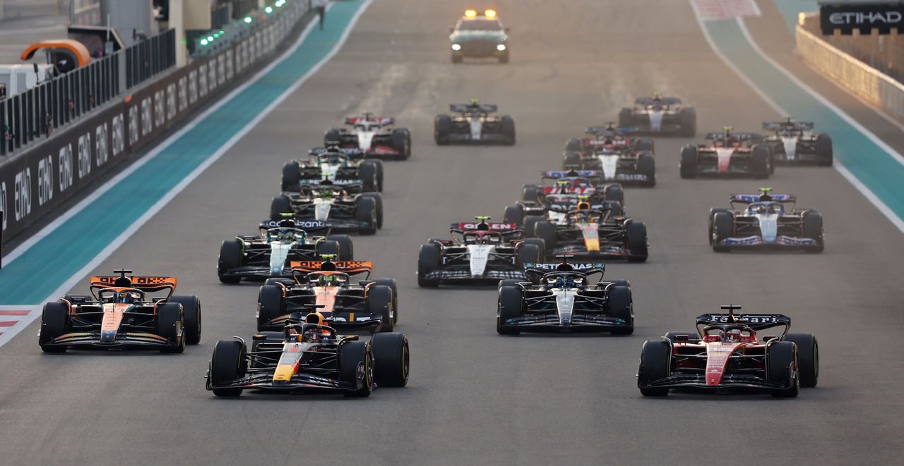 Start wyścigu do GP Abu Dhabi 2023