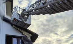 Pożar domu pomocy społecznej, 24 osoby w szpitalu