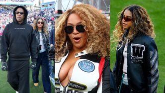 14-letnia Blue Ivy Carter pojawiła się z ojcem na Super Bowl. Fani w szoku: "Serio myślałam, że TO BEYONCE" (WIDEO)