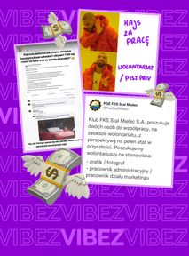 Oferta pracy roku? DARMOWE tyranie w PGE FKS Stal Mielec "z perspektywą na pełen etat w przyszłości"