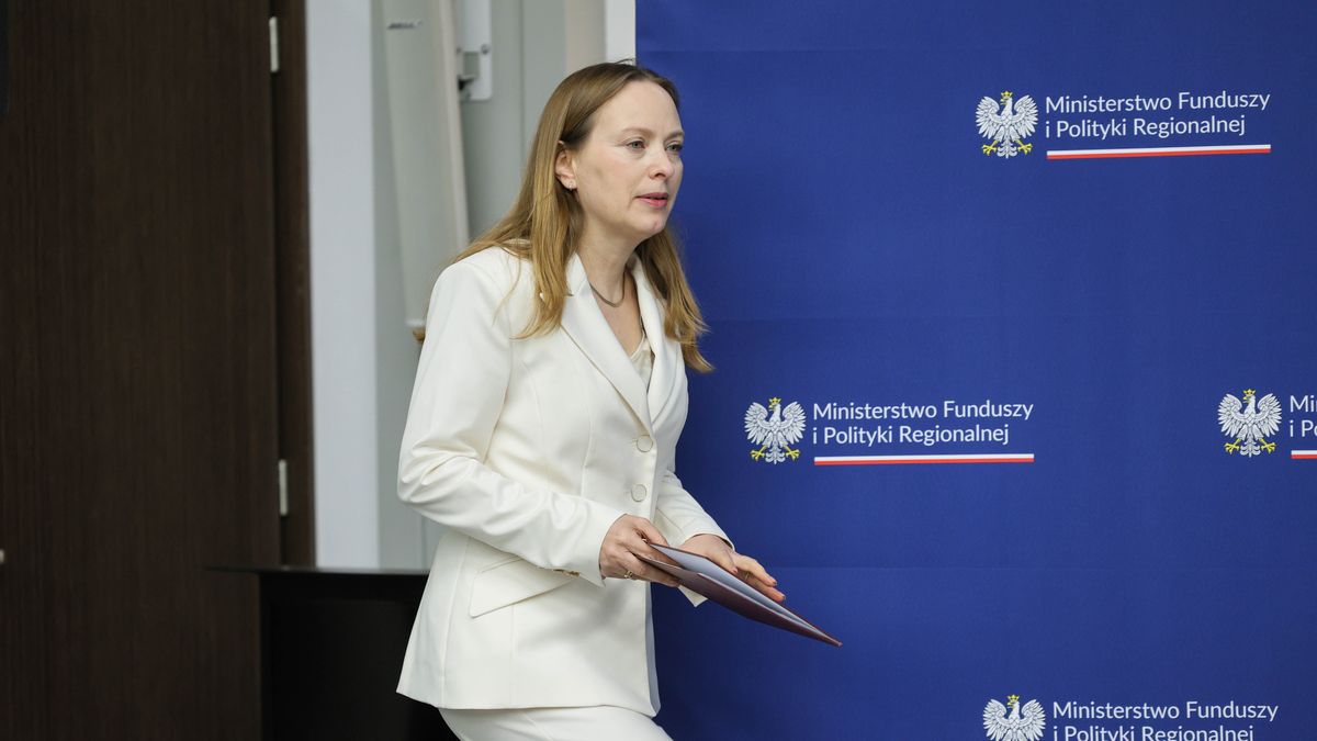 Minister funduszy i polityki regionalnej Katarzyna Pełczyńska-Nałęcz