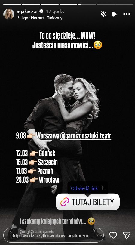 Agnieszka Kaczorowska i Marcin Rogacewicz