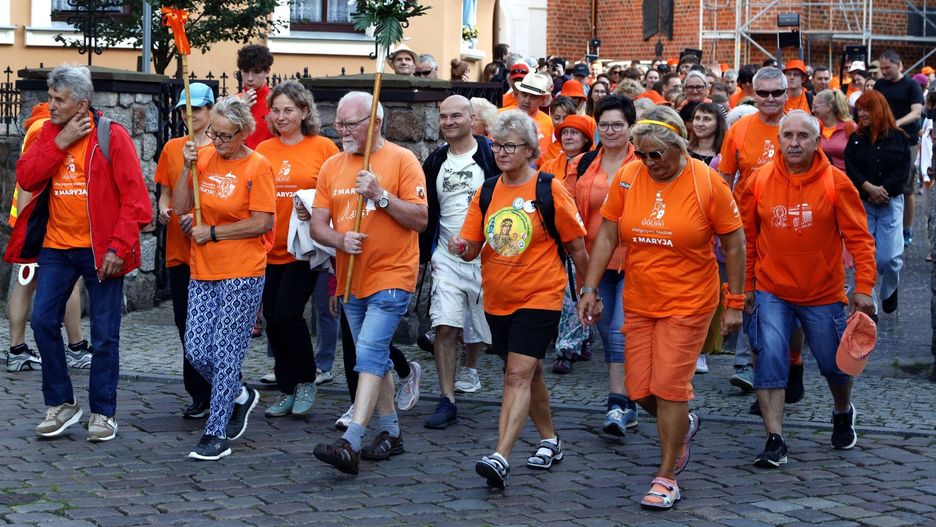 167 pielgrzymów wyruszyło z Grudziądza na Jasną Górę