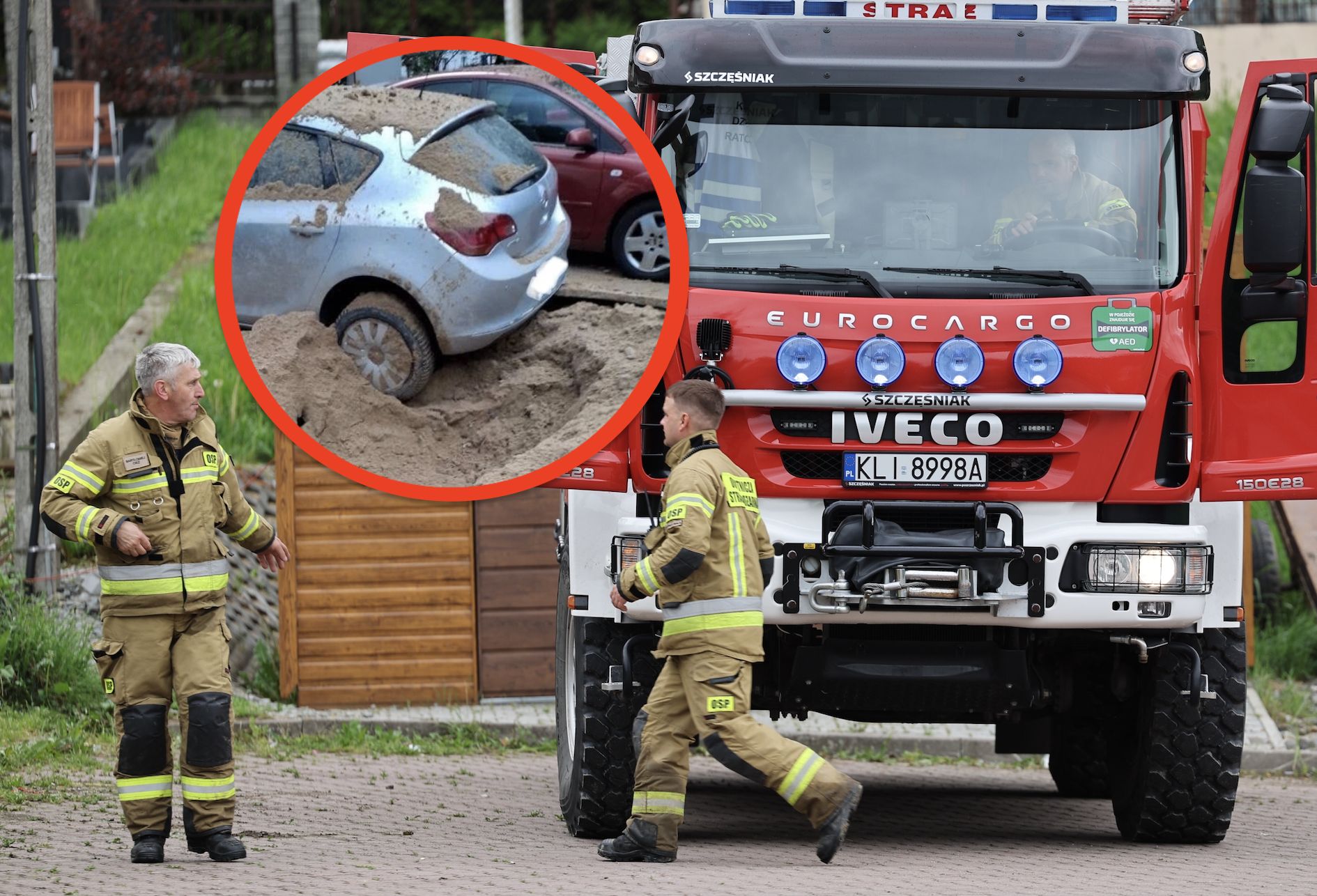 Test łódzkiego gazociągu. Skutek to trzy uszkodzone samochody