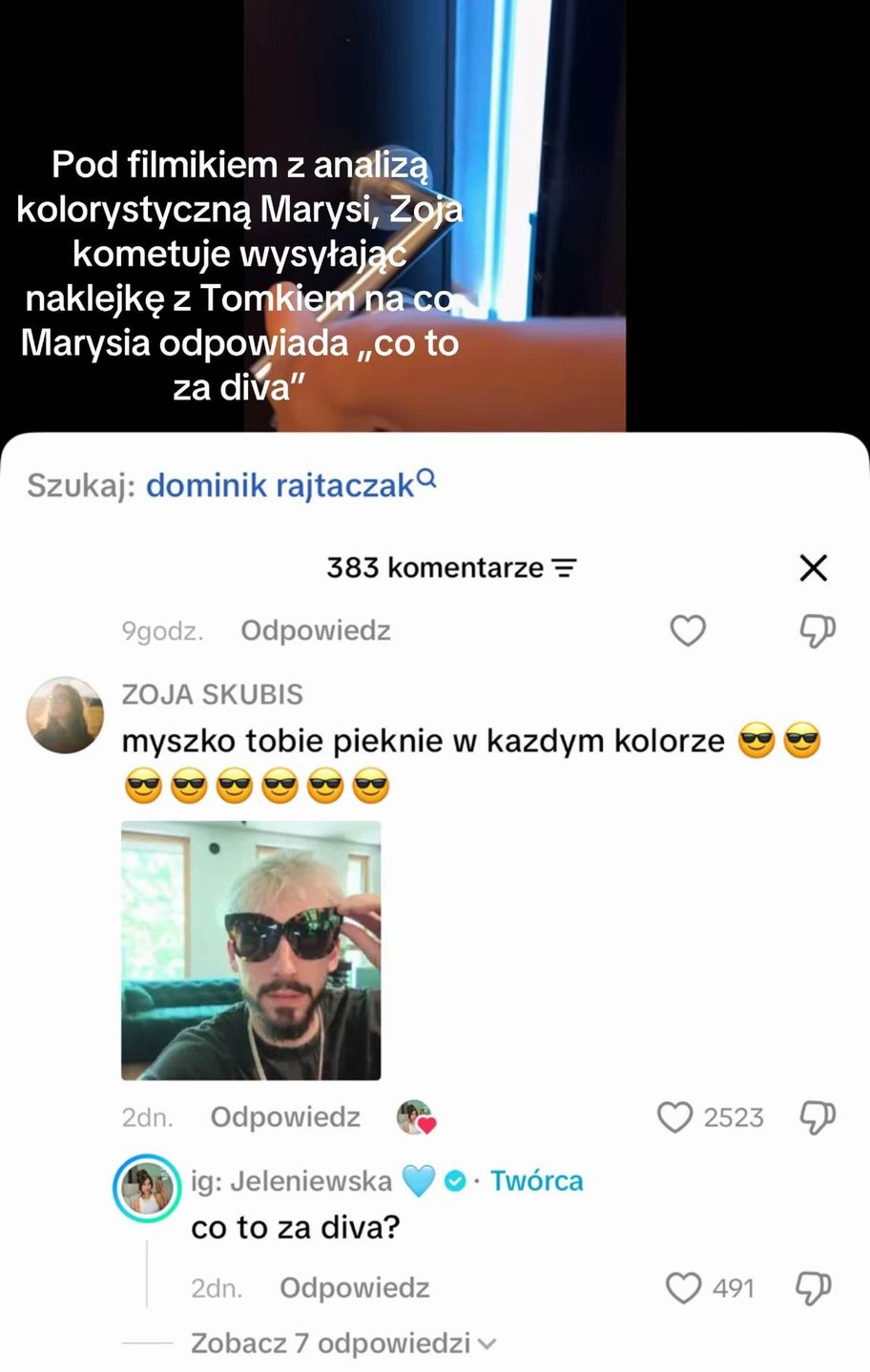 Internauci próbują ustalić, co łączy Jeleniewską i Fornala