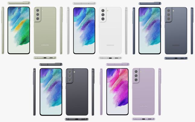 Samsung Galaxy S21 FE ma się pojawić w kilki wersjach kolorystycznych