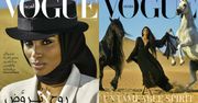 Ciara dumnie spogląda ze swojej pierwszej okładki "Vogue'a"
