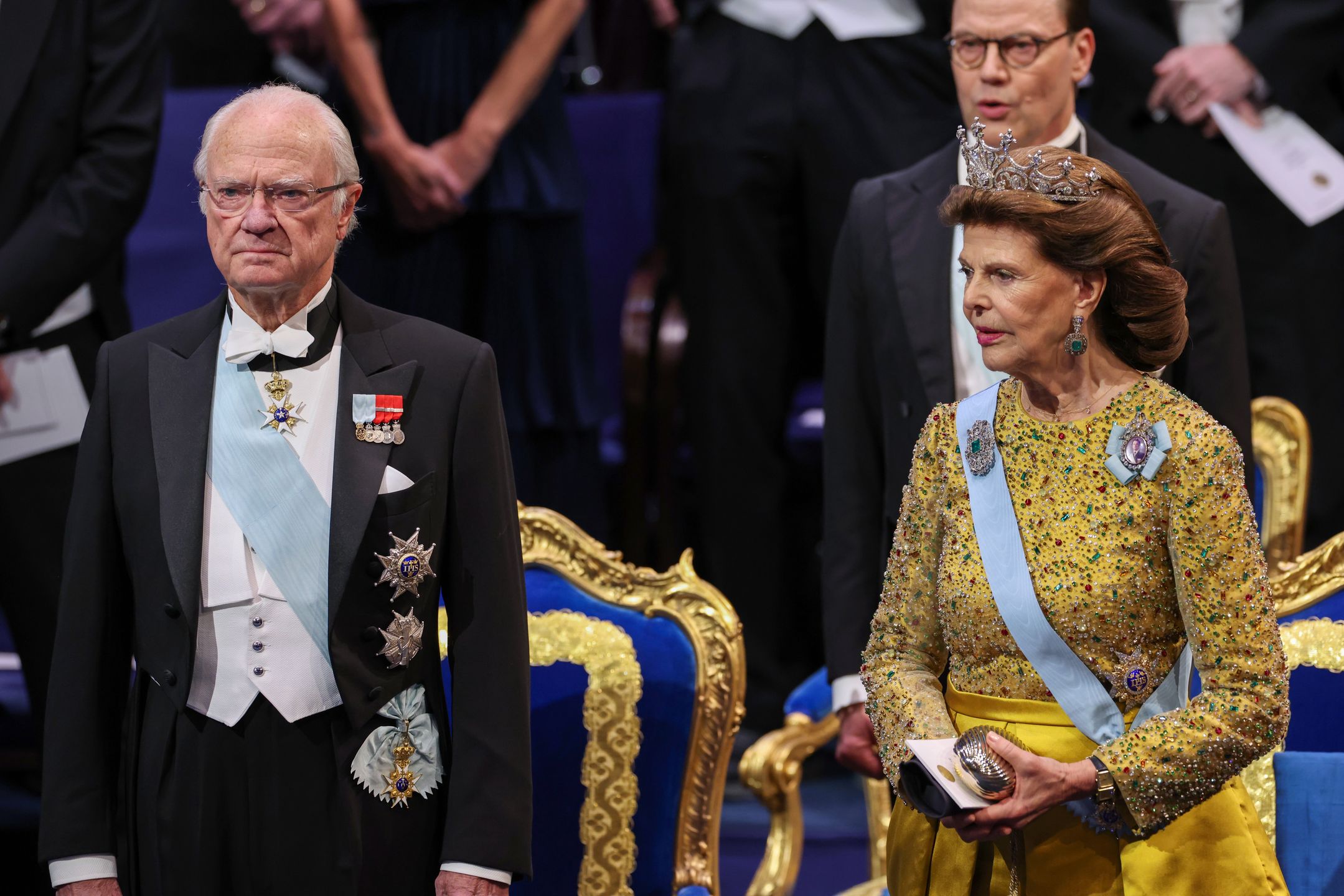 Król Karol XVI Gustaw i królowa Sylwia 