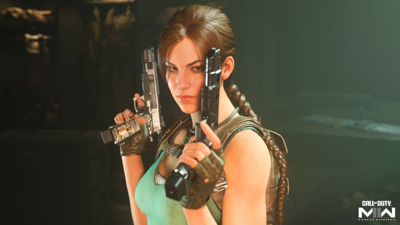 Lara Croft w Call of Duty: Modern Warfare II