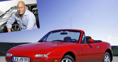Christian Von Koenigsegg jeździ mazdą mx-5. Kupił ją, gdy miał 19 lat