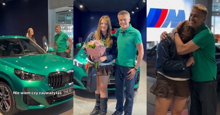 Krzysztof Hołowczyc zafundował córce na osiemnastkę BMW za prawie 200 TYSIĘCY zł! (FOTO)