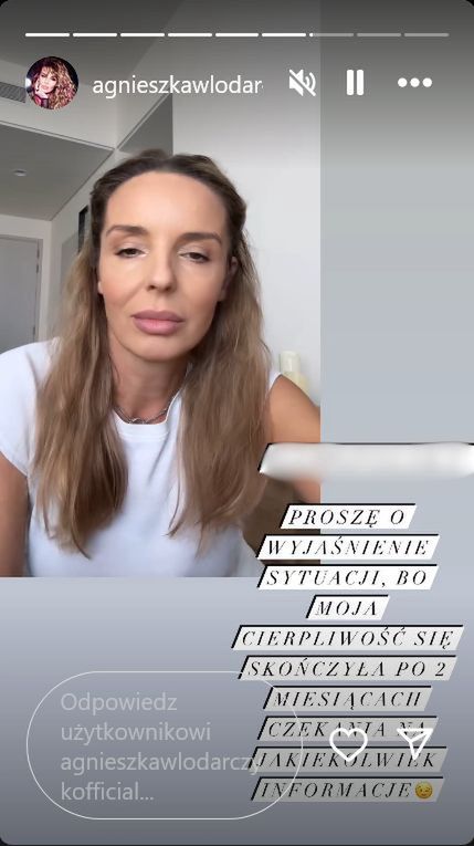 Agnieszka Włodarczyk tłumaczy, dlaczego nie nosi obrączki.