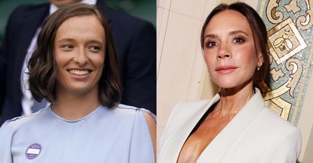 Iga Świątek zapozowała w sukience Victorii Beckham. Projektantka wspomniała o niej na Instagramie. Już zdążyła jej odpowiedzieć. Miło?