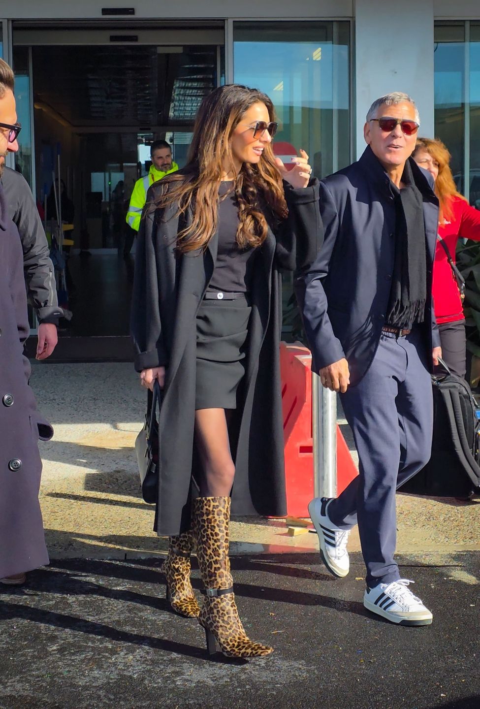 George Clooney i Amal Clooney przylecieli na Olimpiadę