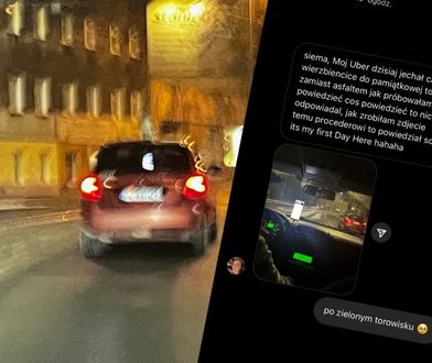 "Nie reagował". Kierowca Ubera nie rozróżniał szyn od jezdni