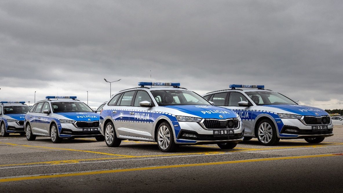 Skoda Octavia iV w polskiej policji