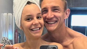 Paulina Rzeźniczak ŚWIECI BRZUCHEM w ostatniej sesji zdjęciowej przed porodem! Jakub Rzeźniczak zrobił się na Jamesa Bonda (FOTO)