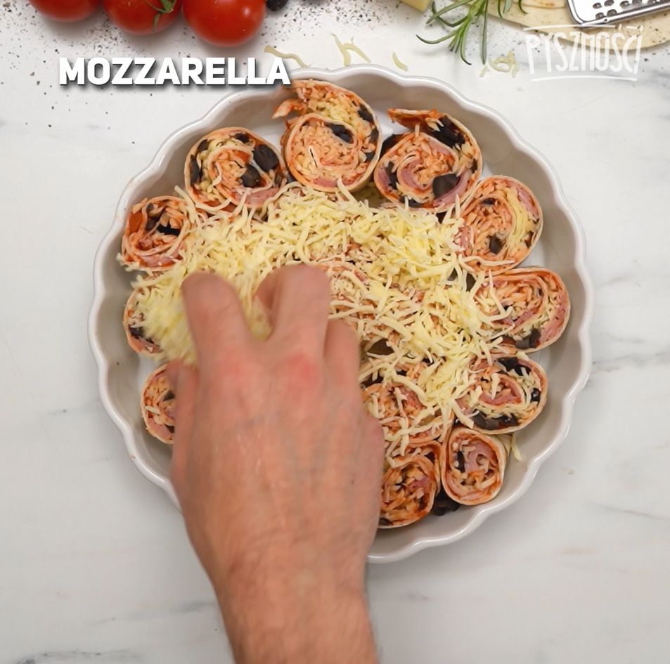 Pizzowe rollsy- Pyszności