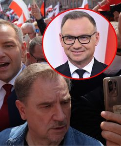 Nie zjawił się na marszu Nawrockiego. Duda się tłumaczy
