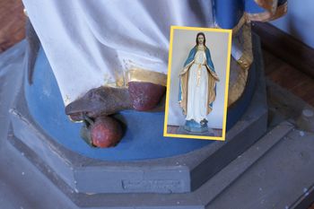 Musieli wydać oświadczenie. Burza wokół figury Matki Bożej