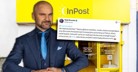 "InPost przestanie być polski"? Padły pytania, Brzoska reaguje