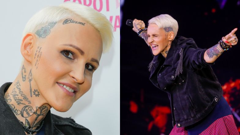 Agnieszka Chylińska komentuje błąd w tatuażu