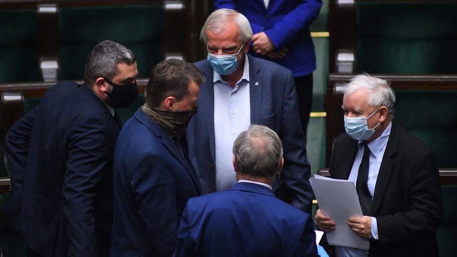 Posiedzenie Sejmu. Kwiecień 2020. 