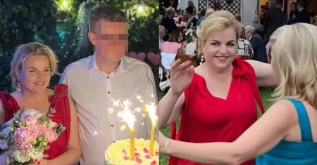 Katarzyna Bosacka na weselu bawiła się w sukni w kolorze SOCZYSTEJ CZERWIENI. Klasa?