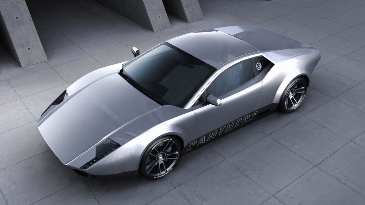 De Tomaso Pantera - nieoficjalny koncept projektu Stefana Schulze