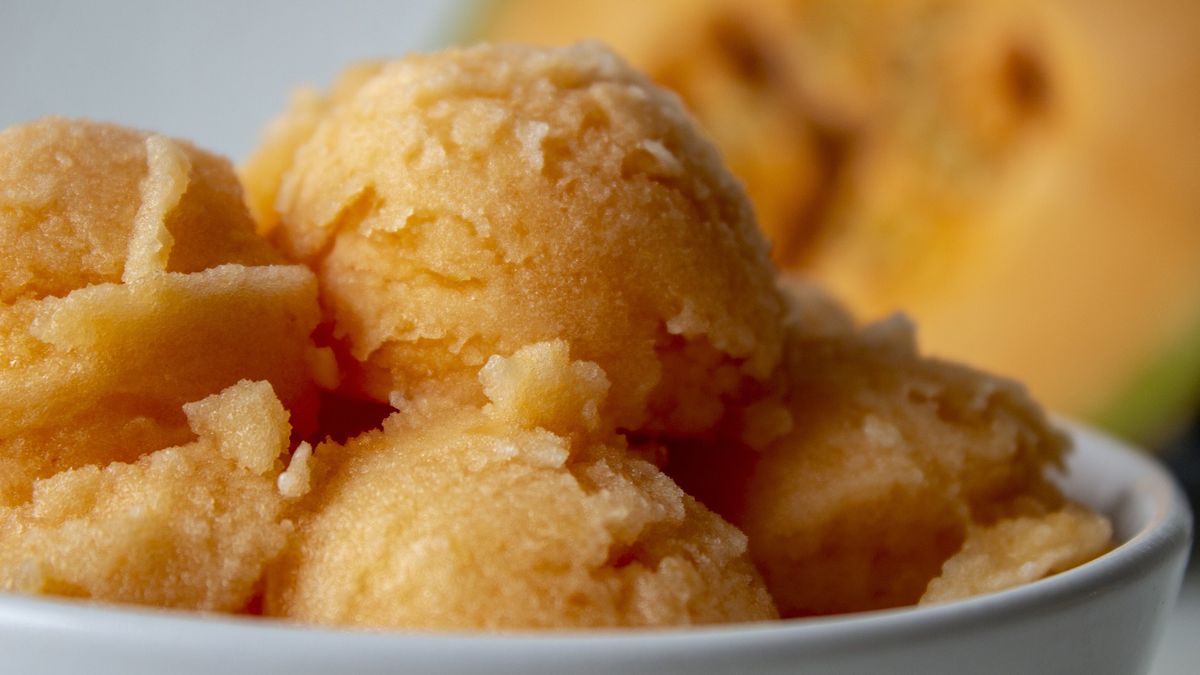 Przepis na sorbet brzoskwiniowy