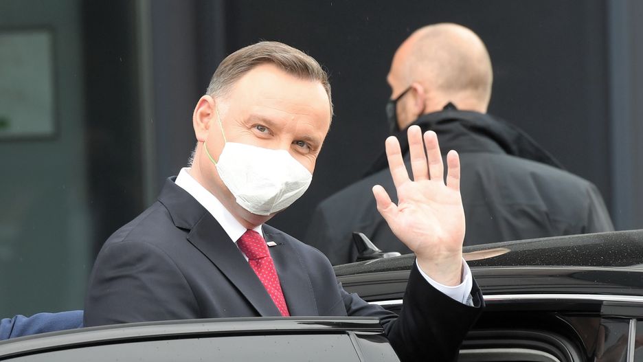 Urzędujący prezydent Andrzej Duda.