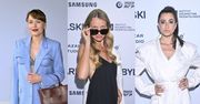 Garstka gwiazd na pokazie mody: zaskakująca Magdalena Lamparska, tajemnicza Joanna Moro, Maja Hyży w kreacji à la kimono (ZDJĘCIA)