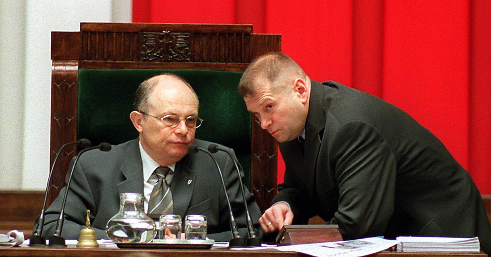 Marek Borowski i Krzysztof Rutkowski w Sejmie RP