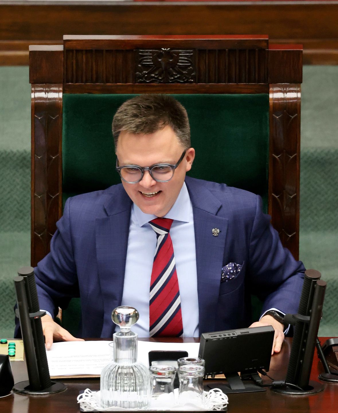 Szymon Hołownia zaliczył wpadkę. Reakcja Kaczyńskiego hitem sieci