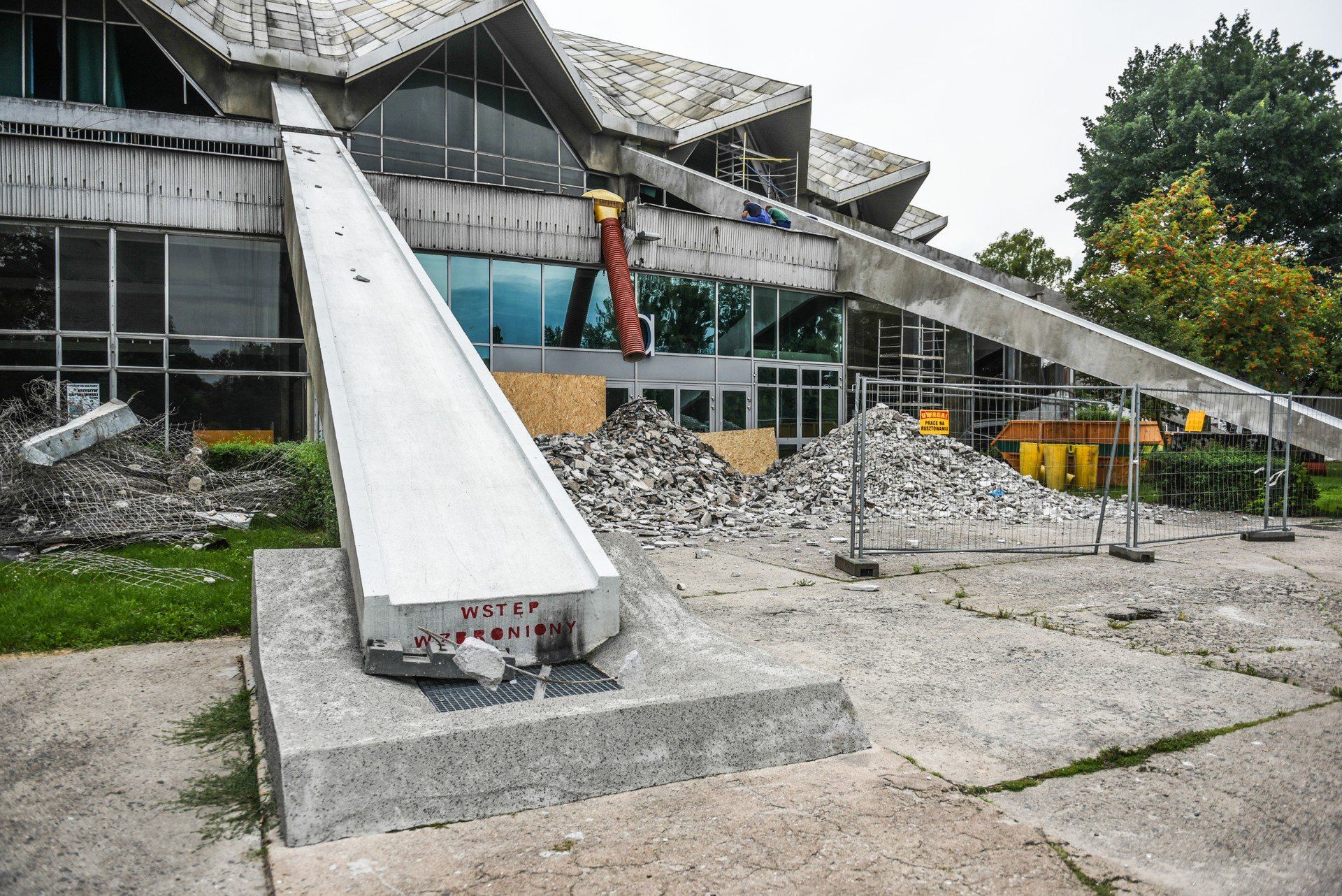 Hala Arena przechodziła już drobny remont
