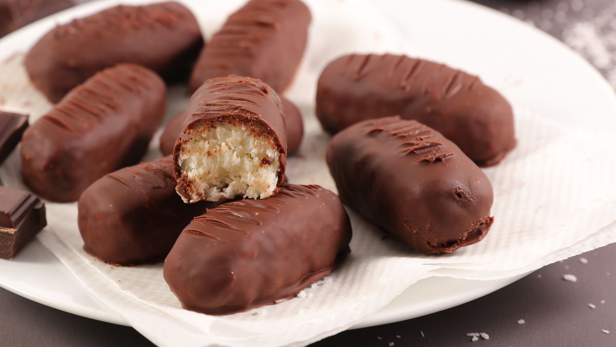 Baton a la Bounty świetnie pasuje na drugie śniadanie