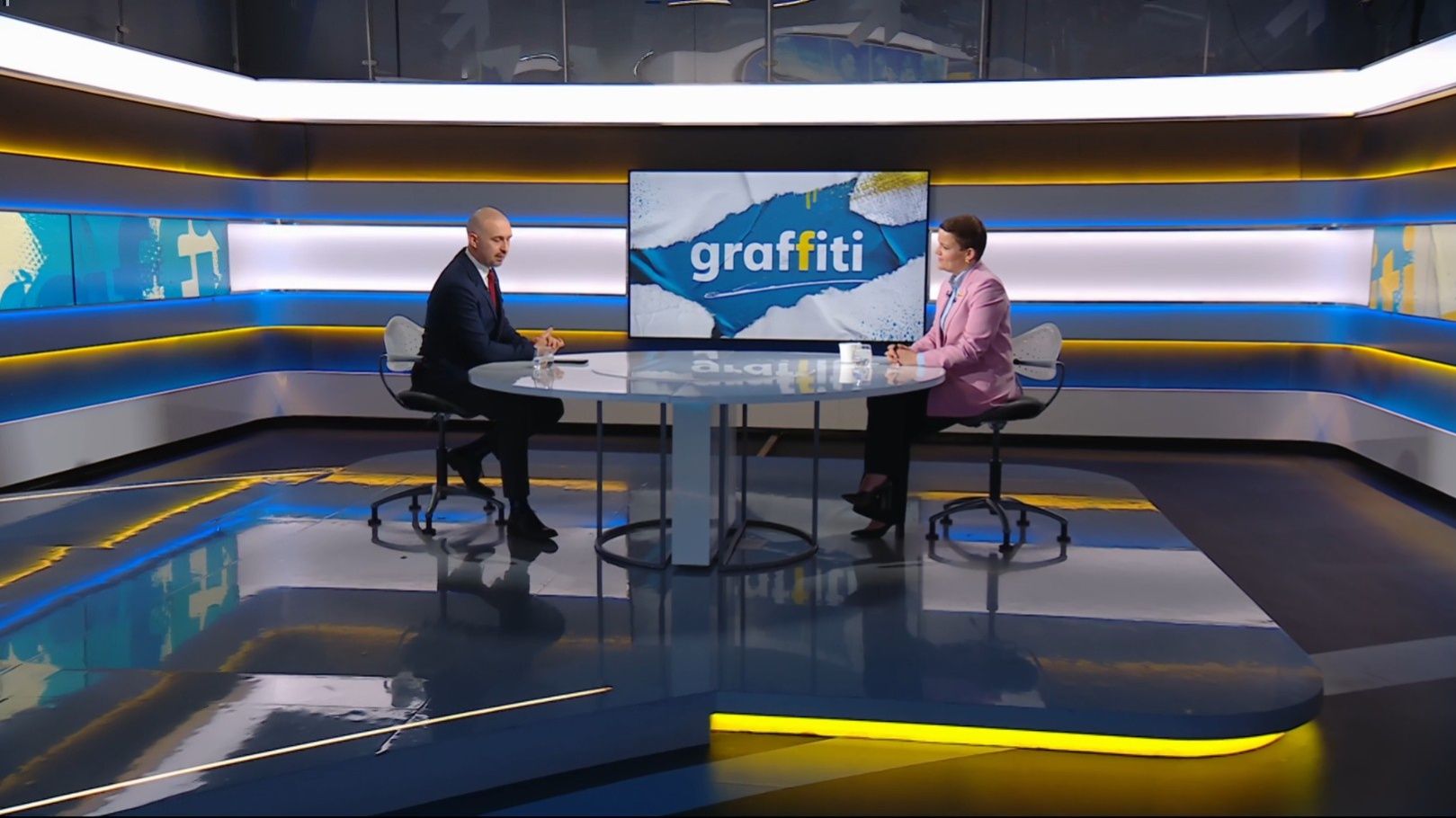 Marta Cienkowska w programie "Graffiti"