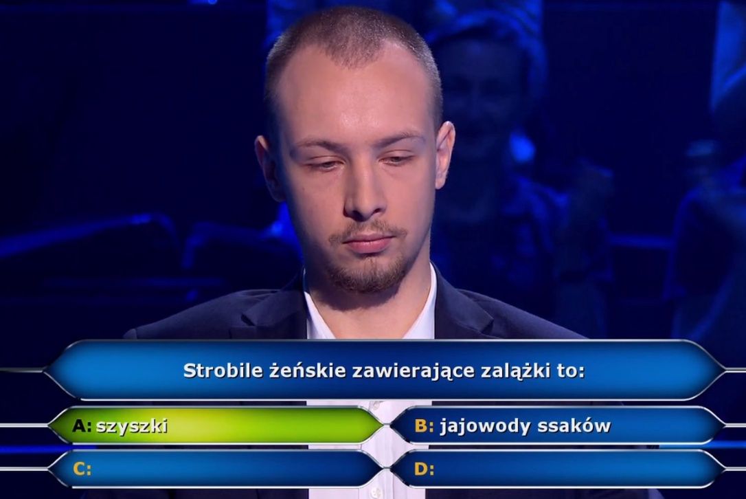 Pan Konrad wziął udział w "Milionerach"