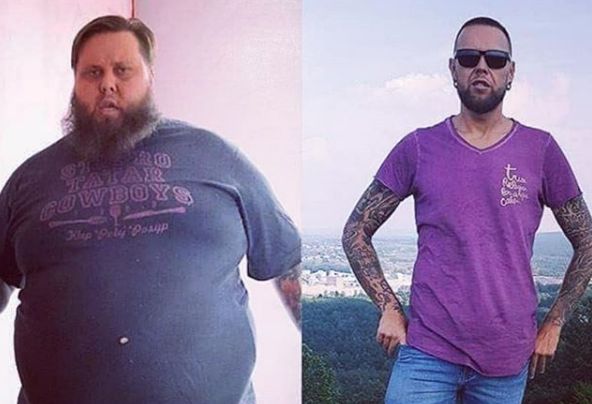 Przemiana była tak ogromna, że trudno poznać słynnego &quot;Big Boya&quot; (źródło: Instagram: big_borkowski_boy  )