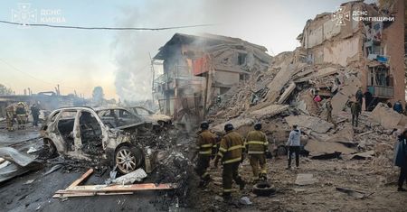 Tragiczny bilans nocy w Ukrainie. Zełenski o "dotkliwym ciosie Rosji"