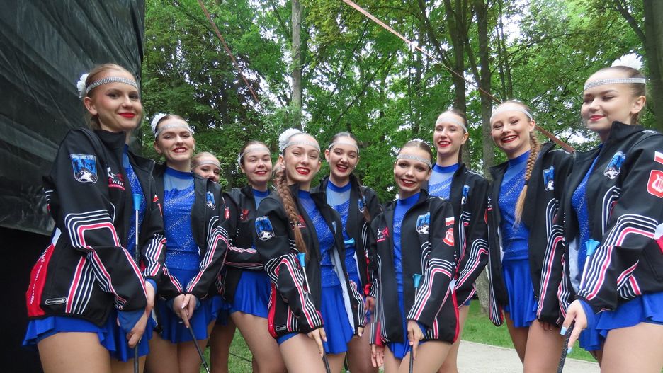 Mażoretki Blue Brass Band Włoszakowice