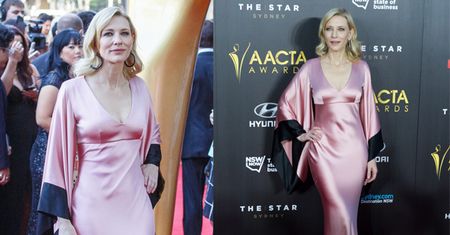 Cate Blanchett w różowej sukni!