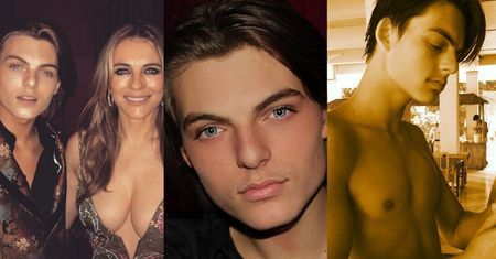16-letni syn Elizabeth Hurley też chce zostać modelem! Przystojny? (ZDJĘCIA)