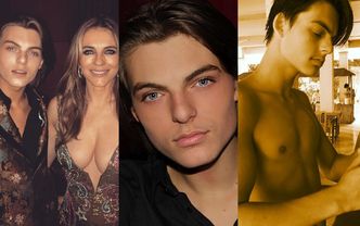 16-letni syn Elizabeth Hurley też chce zostać modelem! Przystojny? (ZDJĘCIA)