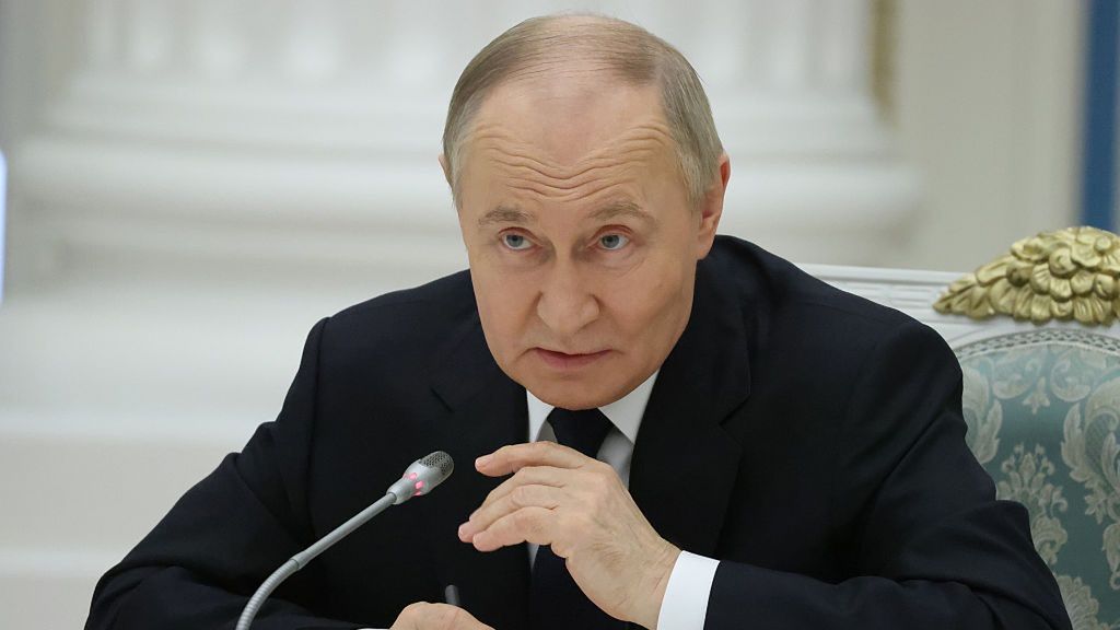 Władimir Putin, prezydent Rosji, nie odniósł się do ataków Ukrai