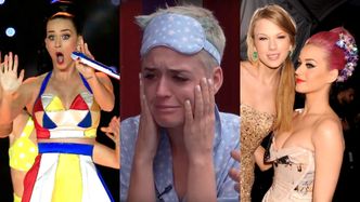 Katy Perry była na szczycie, a dziś jest synonimem krindżu. Pamiętacie jej wpadki? Konflikt z Taylor Swift, walka z zakonnicami i wspieranie oskarżonego o gwałt Dr Luke'a...