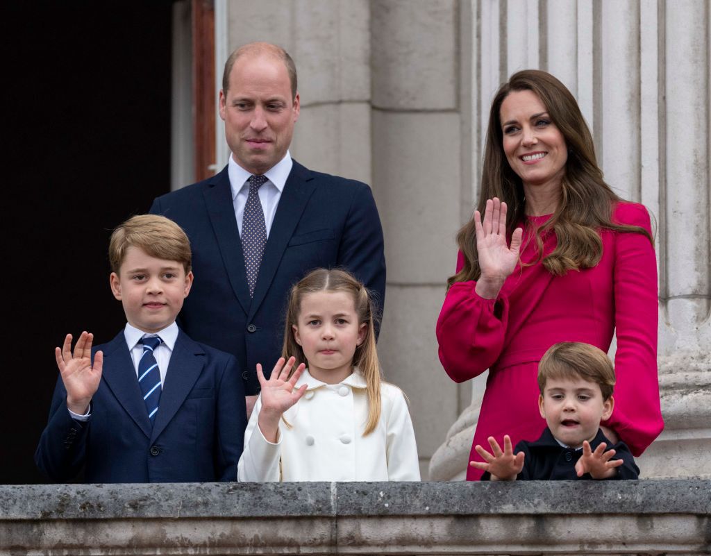 Książę William i księżna Kate z dziećmi